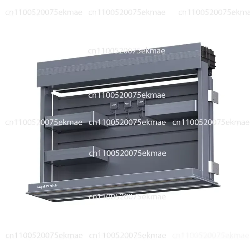 Smart Kitchen Cabinet Automatic Lifting Voice-activated Adjustable Electric Storage Rack