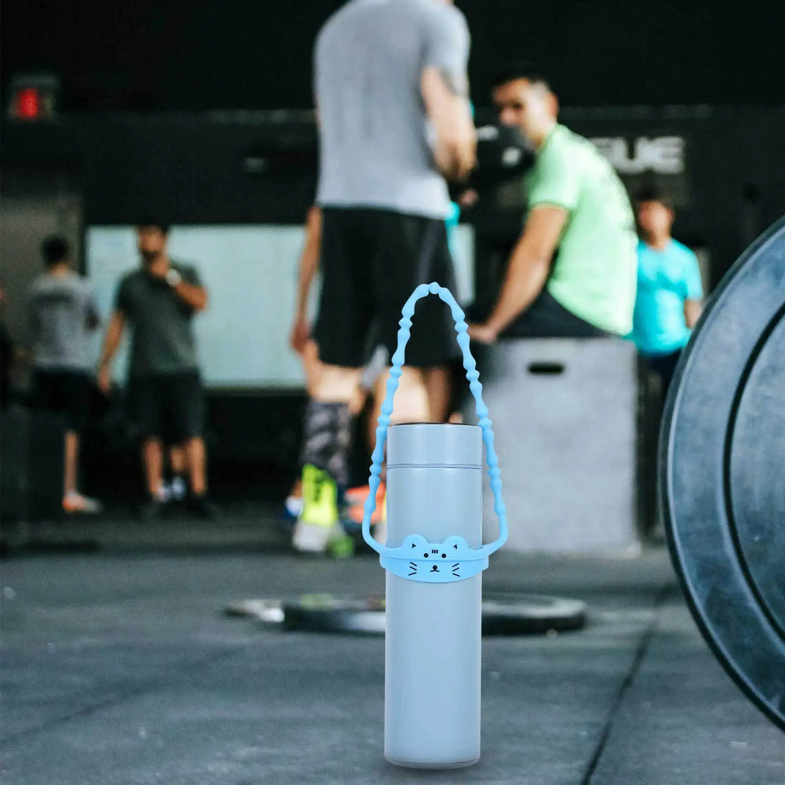 

Water Bottle Strap Holder Silicone Cup Handle Anti-Slip For Kids Adults Outdoor Hiking Travel Lightweight Durable Kettle Sling