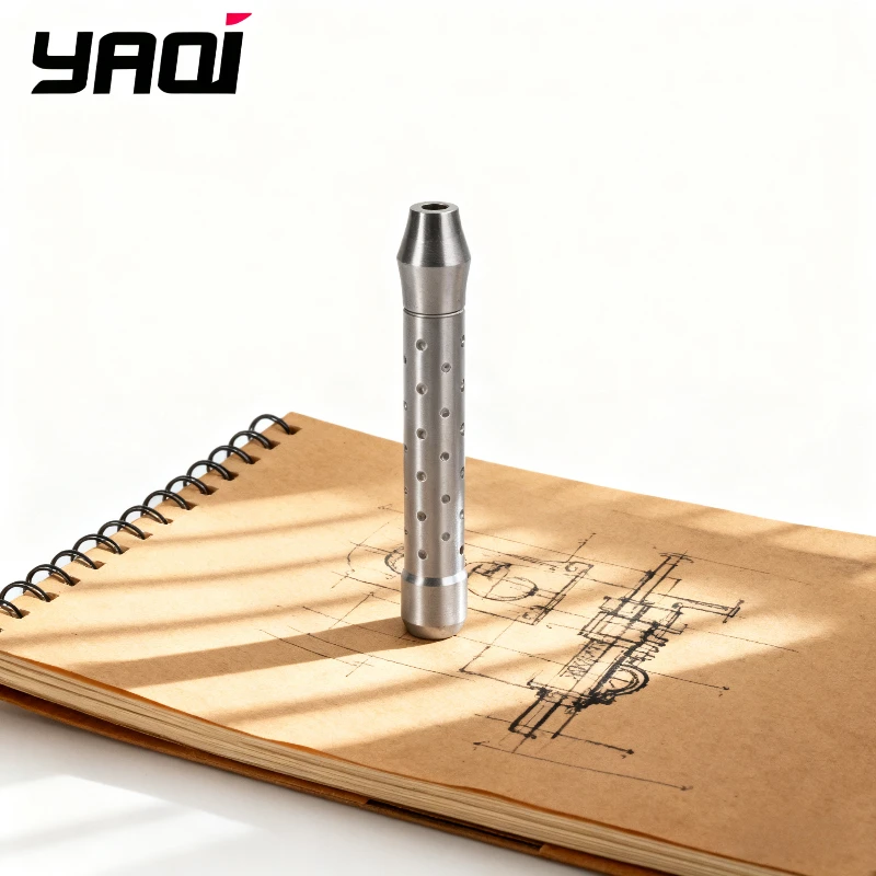 YAQI Stainless Steel Safety Razor Handle for Men,length 80 mm about 59g Professional Men's Hair Style Beard Comb Accessory