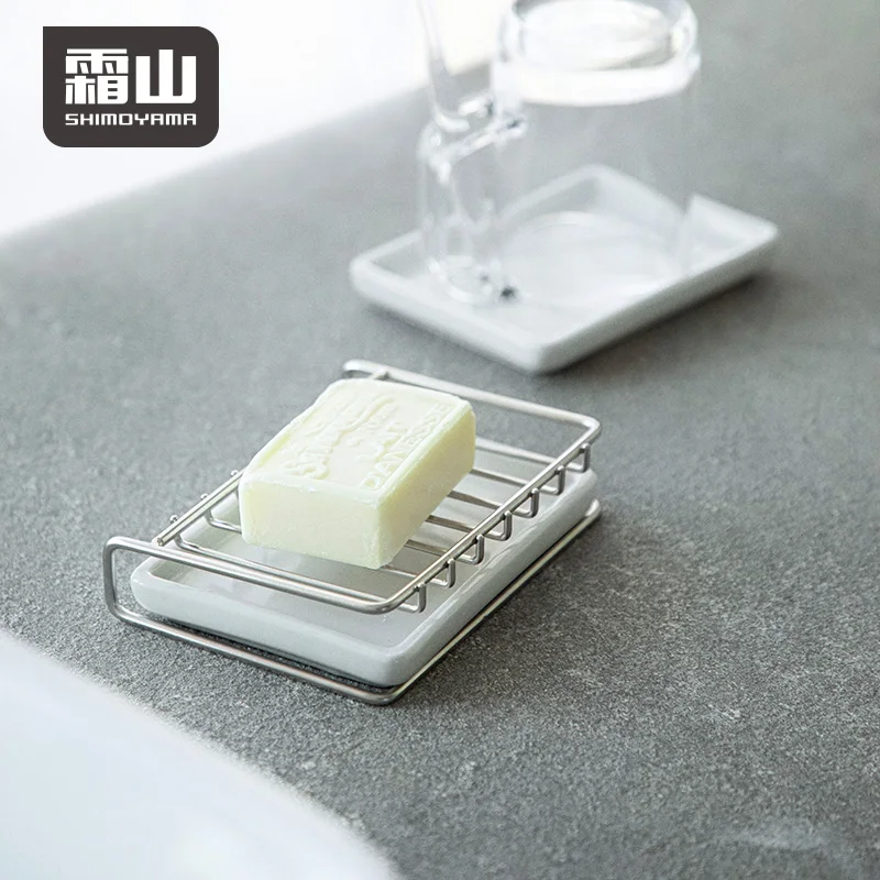 

SHIMOYAMA 304 Stainless Steel Soap Dish Premium Quality for Convenient and Durable Soap Storage
