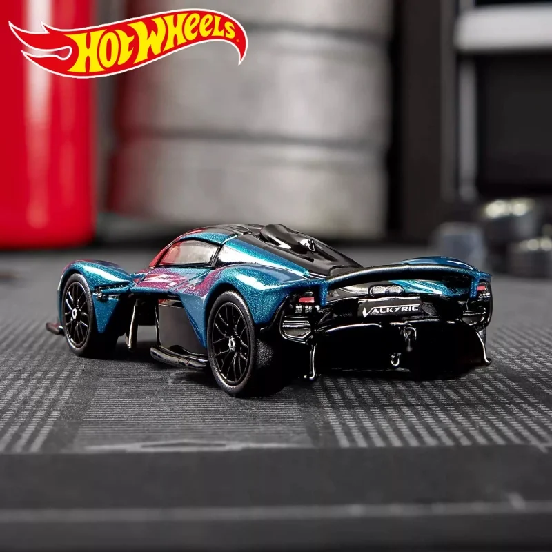 Novas rodas quentes genuínas rlc 1/64 aston martin valkyrie modelo de simulação carro de brinquedo presentes de feriado colecionáveis ornamentos de mesa