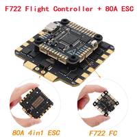 F405 F7 F722 Flight Controller  + 60A 80A 4in1 BLheli_S ESC Stacks 30.5*30.5mm For 7in 8in 10in 13in Frame RC FPV Racer Drone