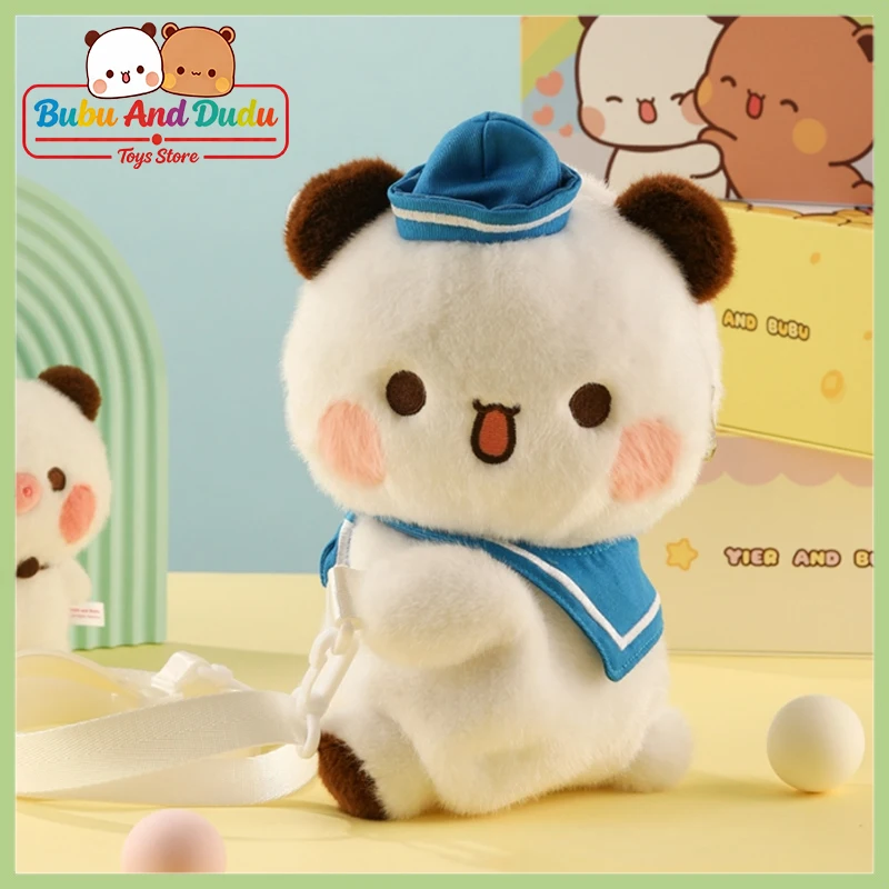 

Official Original Bubu And Yier Plush Backpack - Panda Bubu And Dudu Backpack Plush Doll Sailor Series Shoulder Bag Gift