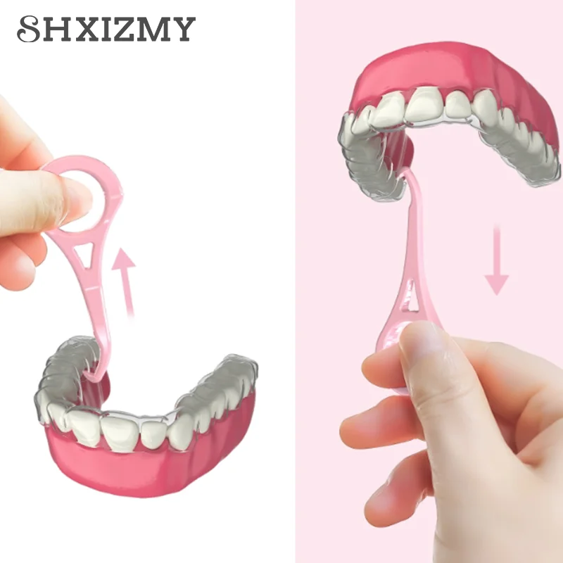 Onzichtbare Braces Extractor Removal Tool Tandheelkundige Haak Orthodontische Aligner Verwijderen Onzichtbare Verwijderbare Beugels Aligner Mondverzorging