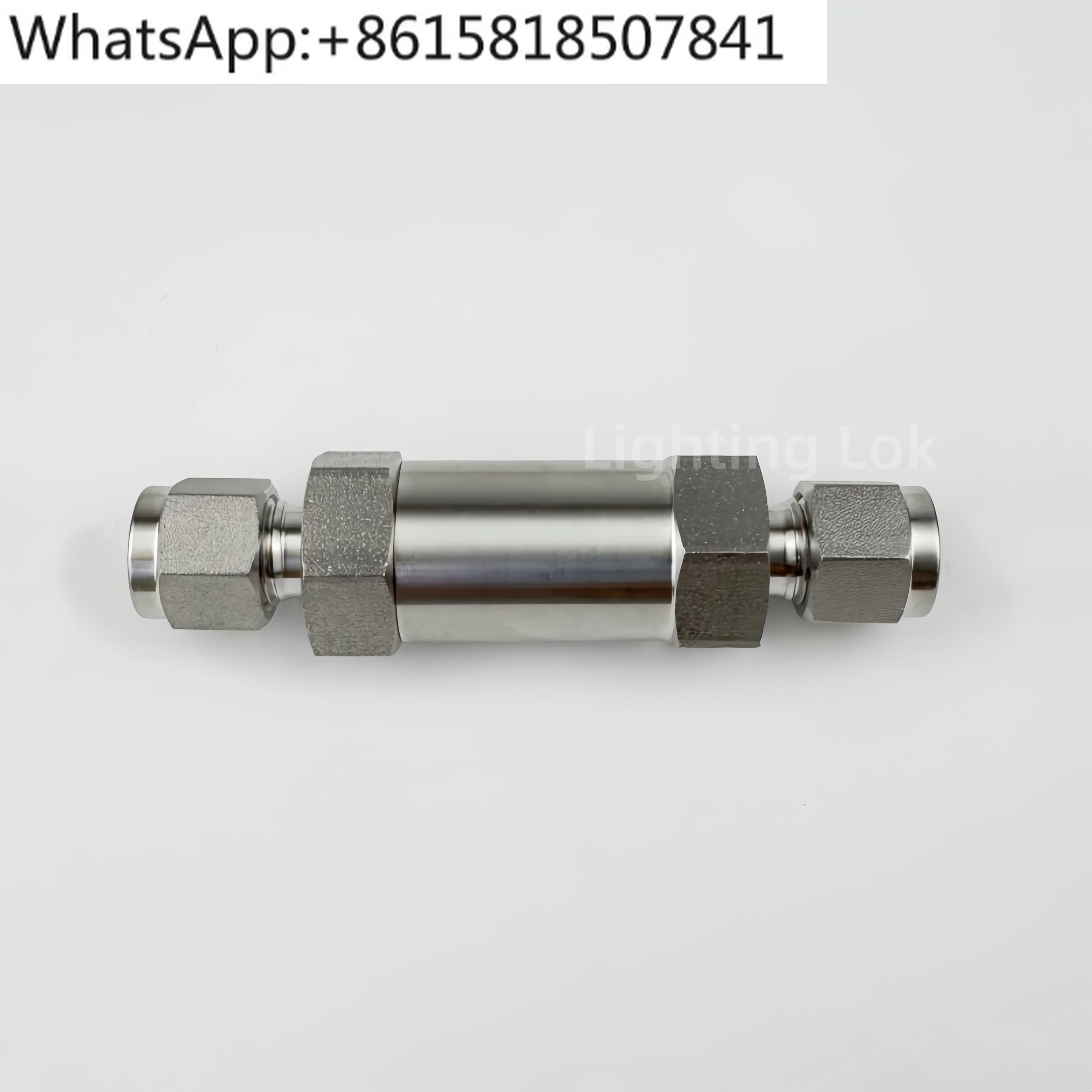 Stainless steel check valve check valve ferrule type internal thread 1/8 1/4 6mm 1/2