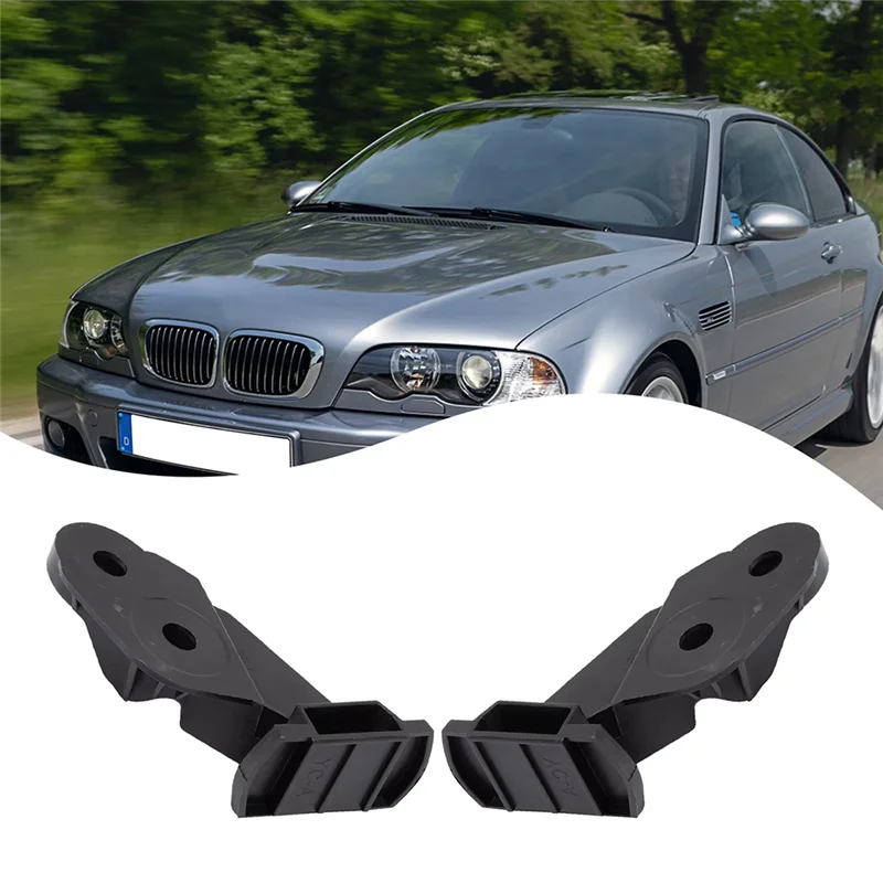 X95-Bumper Bracket 51118195295 51118195296 For BMW 3 Series E46 Fixing Support Bracket Front Bumper Bracket