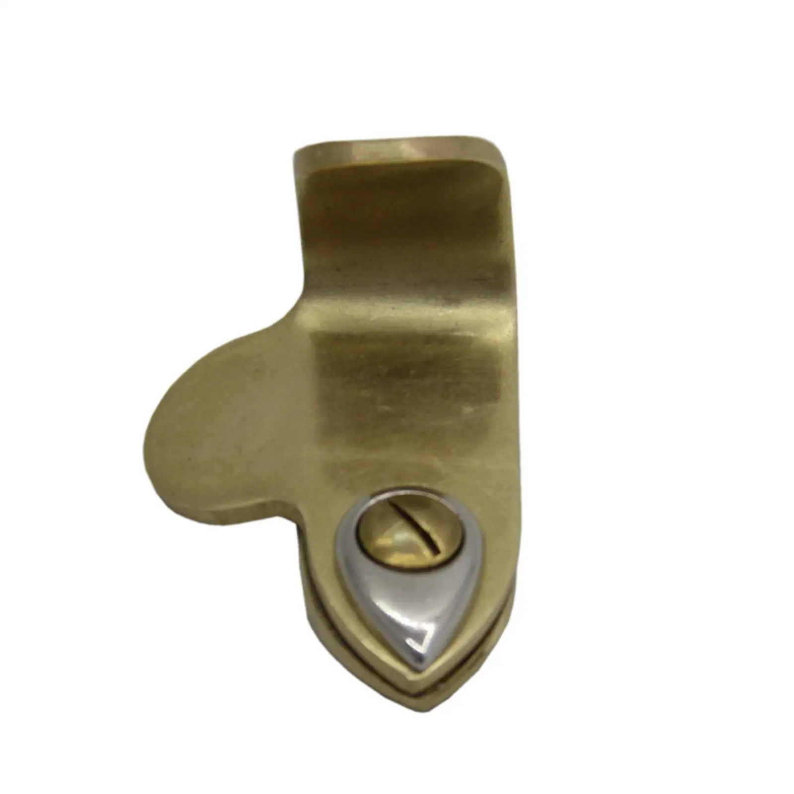 Brass Saxophone Thumb Rest Ergonomic Replacement Part Accessory for Alto Sax Practice Repair