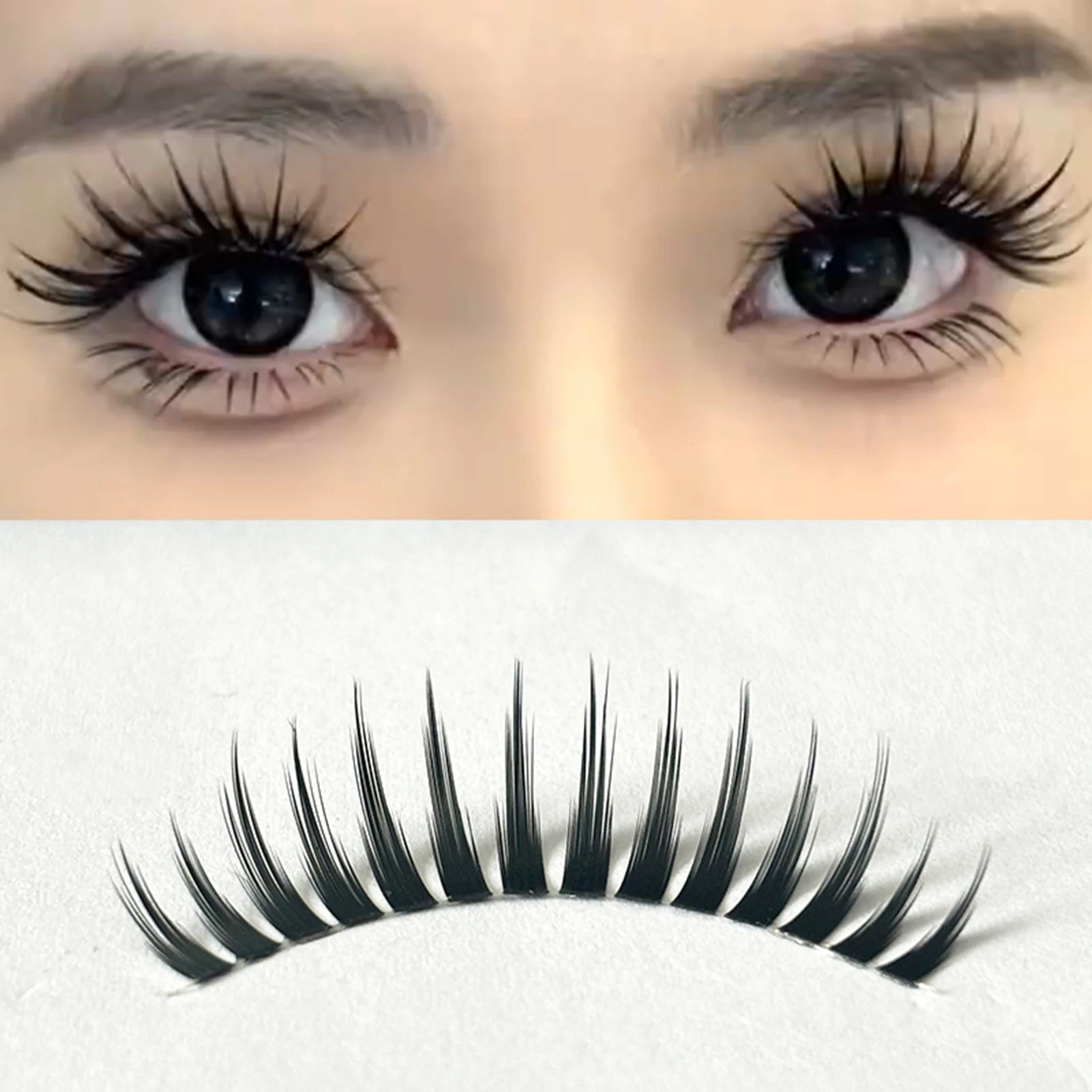 5 paires de faux cils coréens - Eyelash Extension Korean Style avis et prix