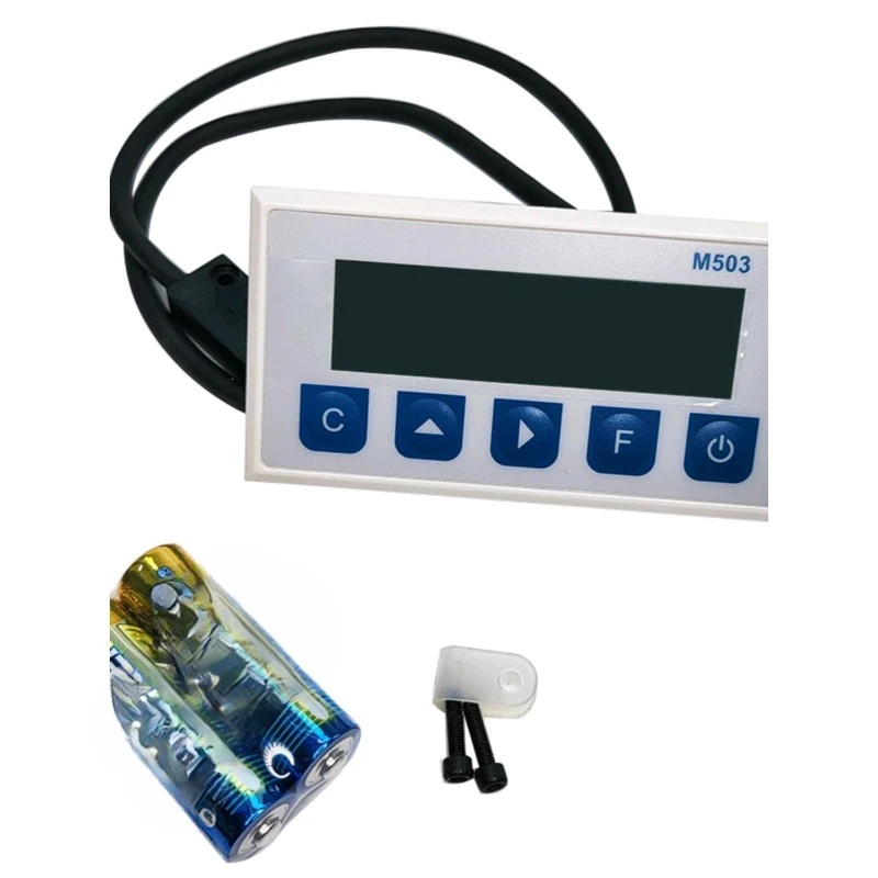 Single axis digital display measuring sensor, cutting machine
