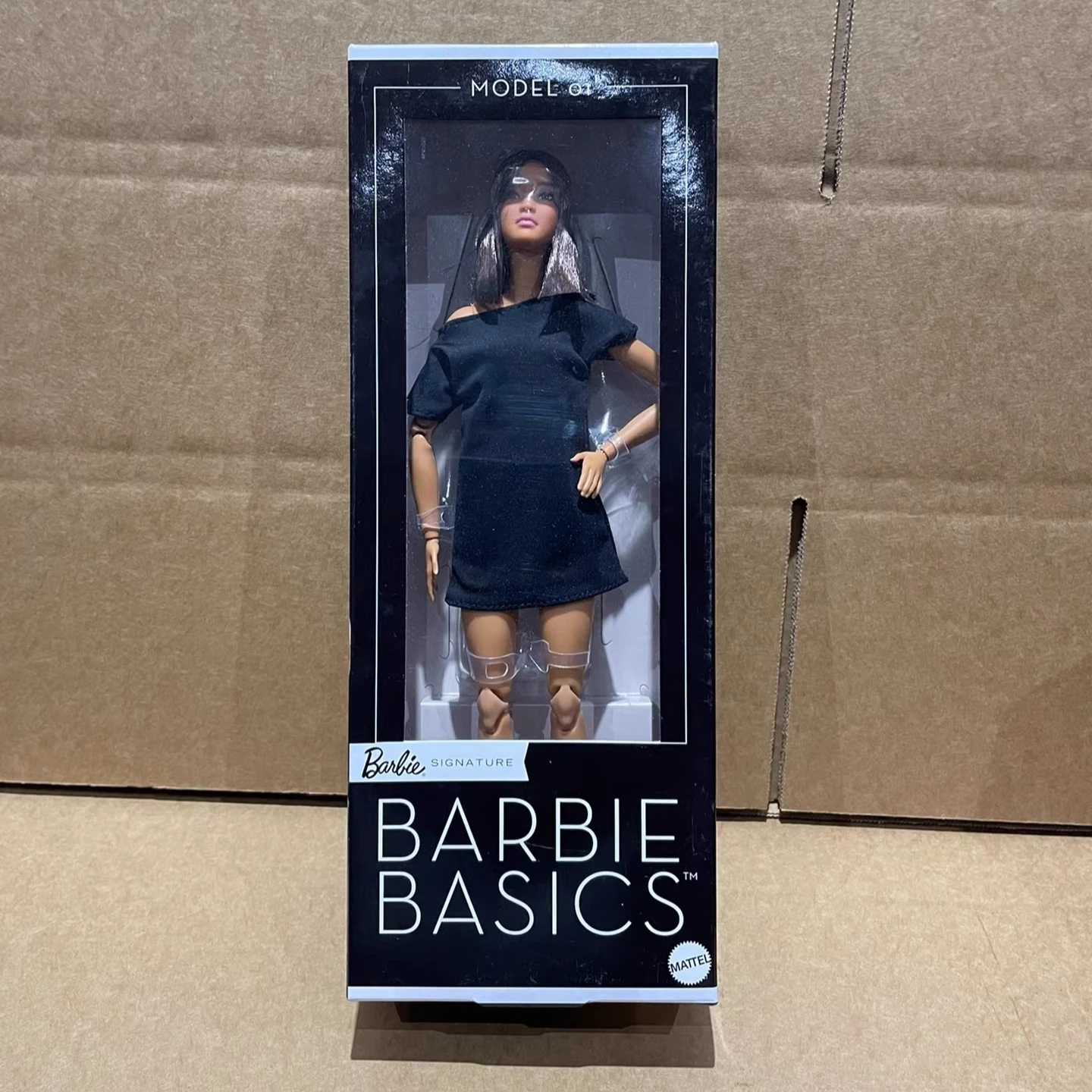 Barbie Doll Classic Mini Black Dress Doll - Basic Fashion Series Adult Collectible Elegant Lady Figure Toy Girls Birthday Gifts