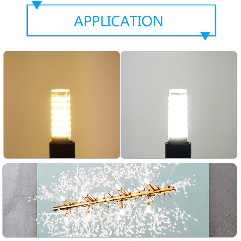 10Pcs LED Bulb G9 LED Lamp 33LED 51LED 75LED AC220V-240V SMD 2835 Mini LED Corn Bulb Chandelier Spotlight Fridge Refrigerator