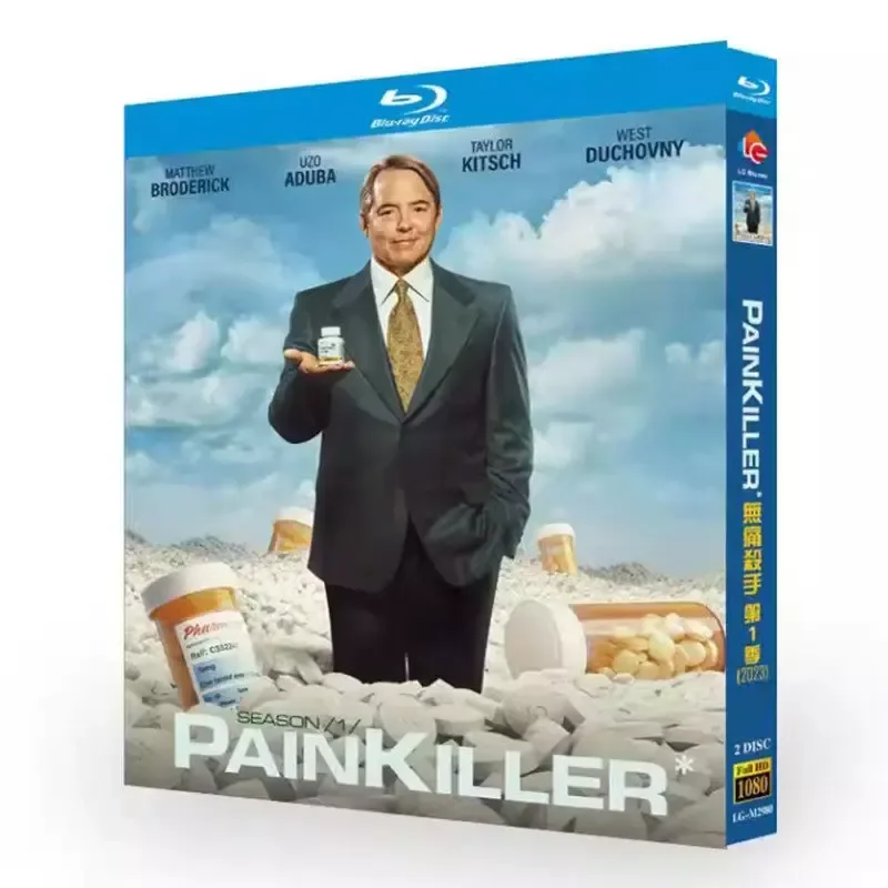 BD Blu-ray Disc Painless Killer Season 1 American TV Series 1080p CD Box Chinese and English Subtitles