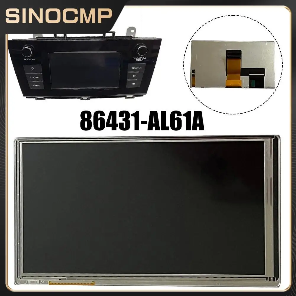

Radio NAVIGATION LCD Display Touch screen 86431AL61A For 2018 Subaru Outback Legacy Interior Parts Gauges Gauge Sets Dash Panels
