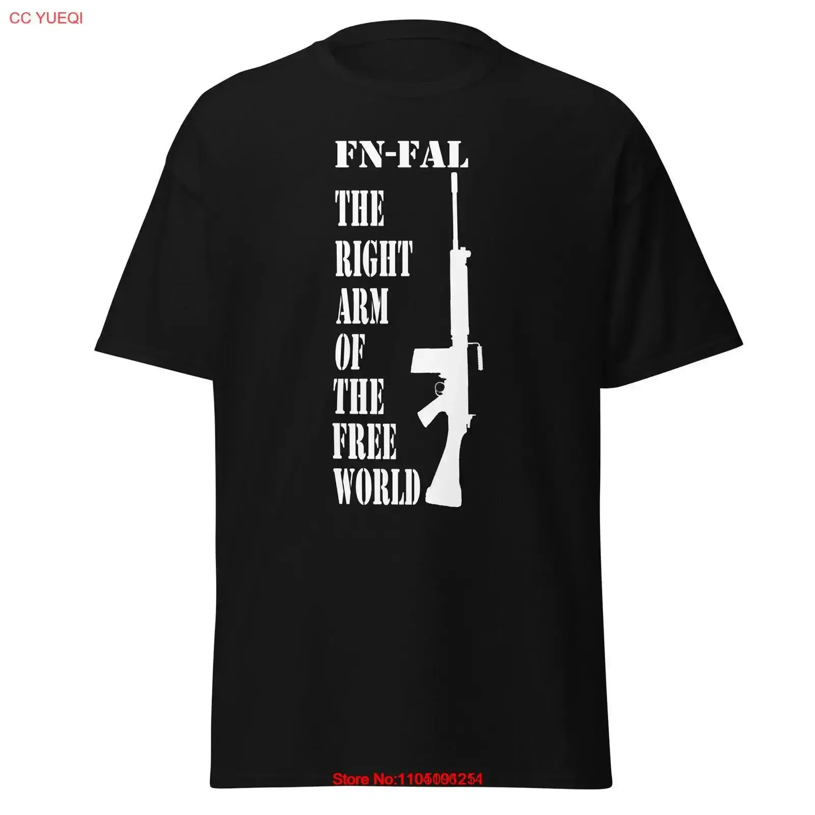 

FN FAL Battle Rifle Nato British L1A1 Military Gun унисекс футболка винтажная стираная универсальная унисекс топ для повседневной носки мягкая