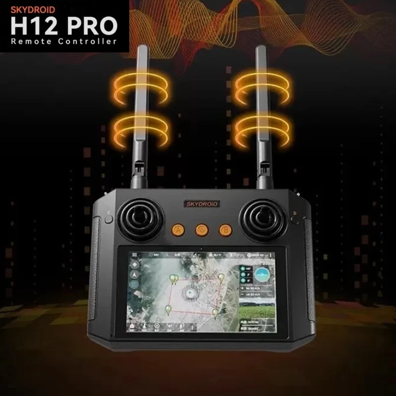 Skydroid H12 PRO Remote Control, 3-in-1 Camera 3-Axis Gimbal Combo, 1080P Digital Image Transmission for Agricultural Spraying D