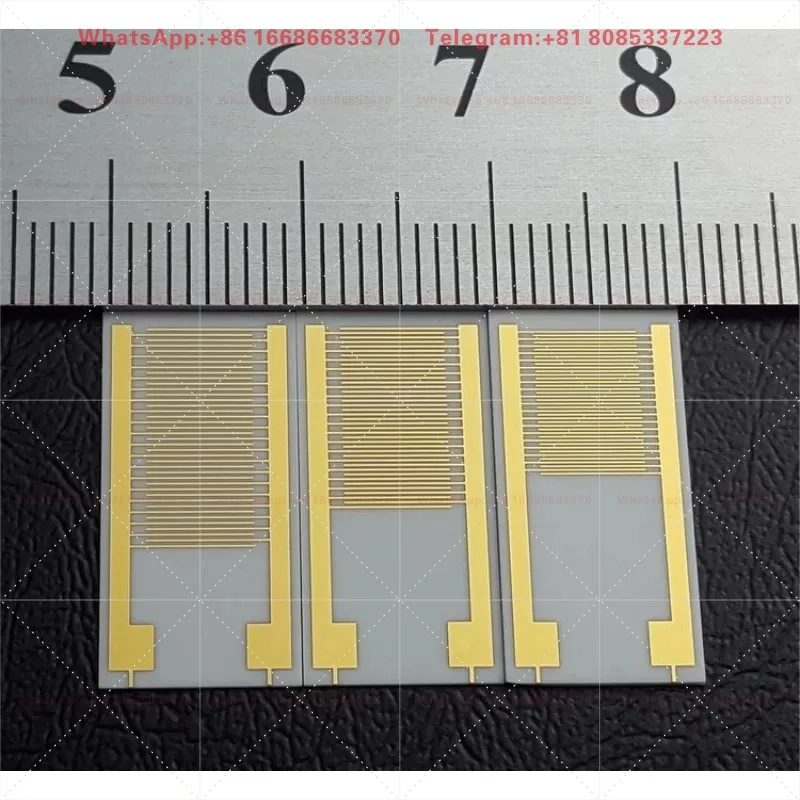 100μm Large-Size Ceramic Interdigital Electrode 10x20mm Capacitor Array Gas Humidity Sensor Chip