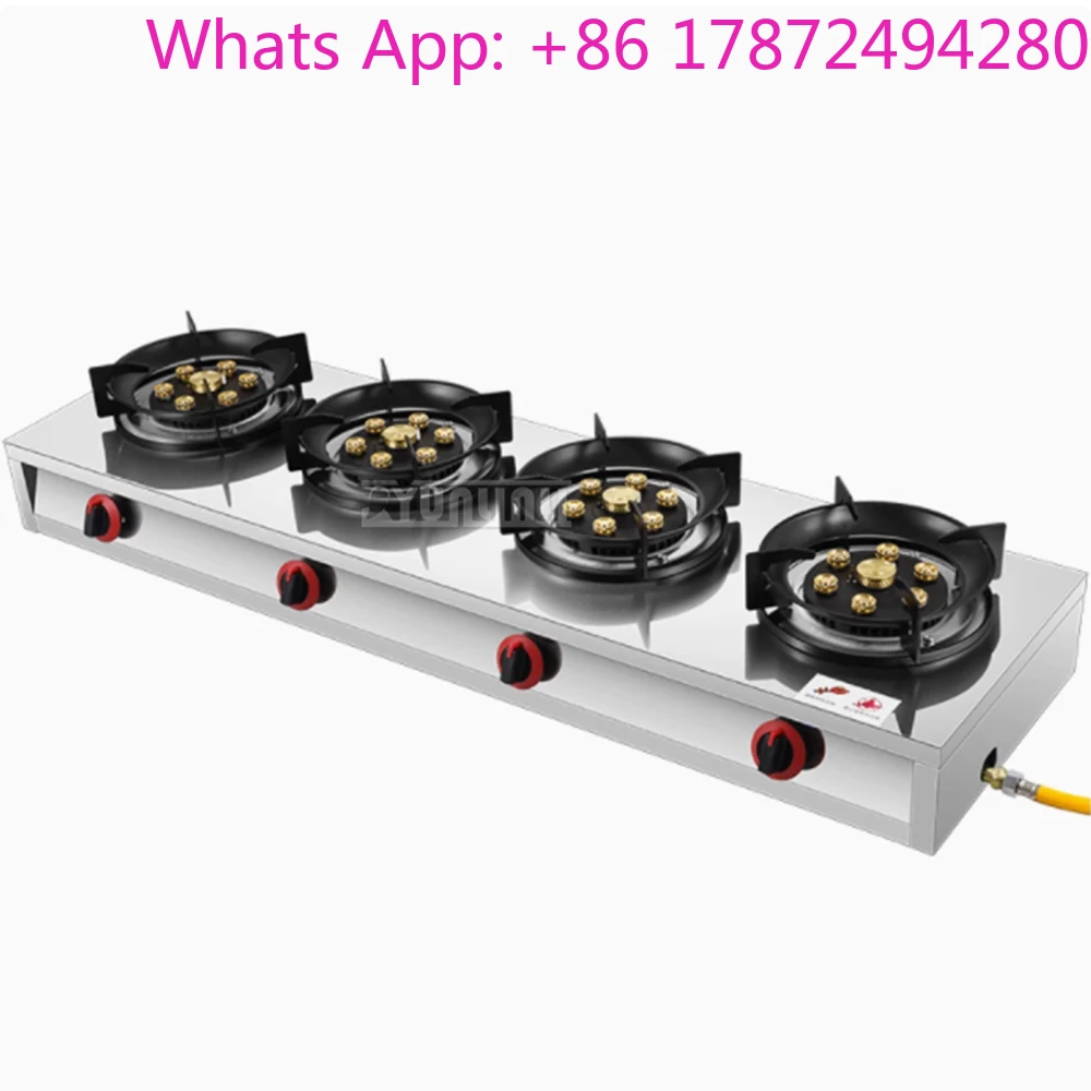 Stainless Steel  Stoves Cooktop Estufas De  De Cocina  with Flameout Protection Device