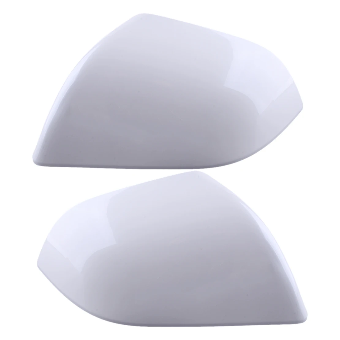 

1 Pair White Front Left Right Exterior Door Rearview Wing Mirror Cap Cover Fit for Tesla Model 3 2021 2020 2019 2018 2017 2016