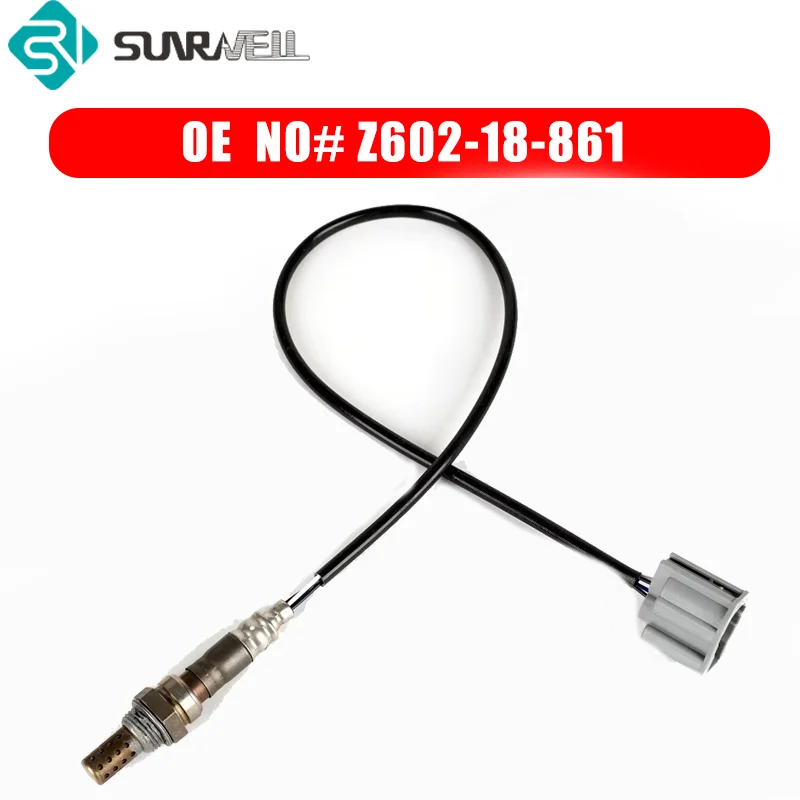 Z602-18-861 LFH2-18-861  Oxygen Sensor for Mazda 3 1.6l Engine Code Z6  for Mazda 1 2 3 1.3L 1.4L 1.5L 1.6L Z6  0986AG2228