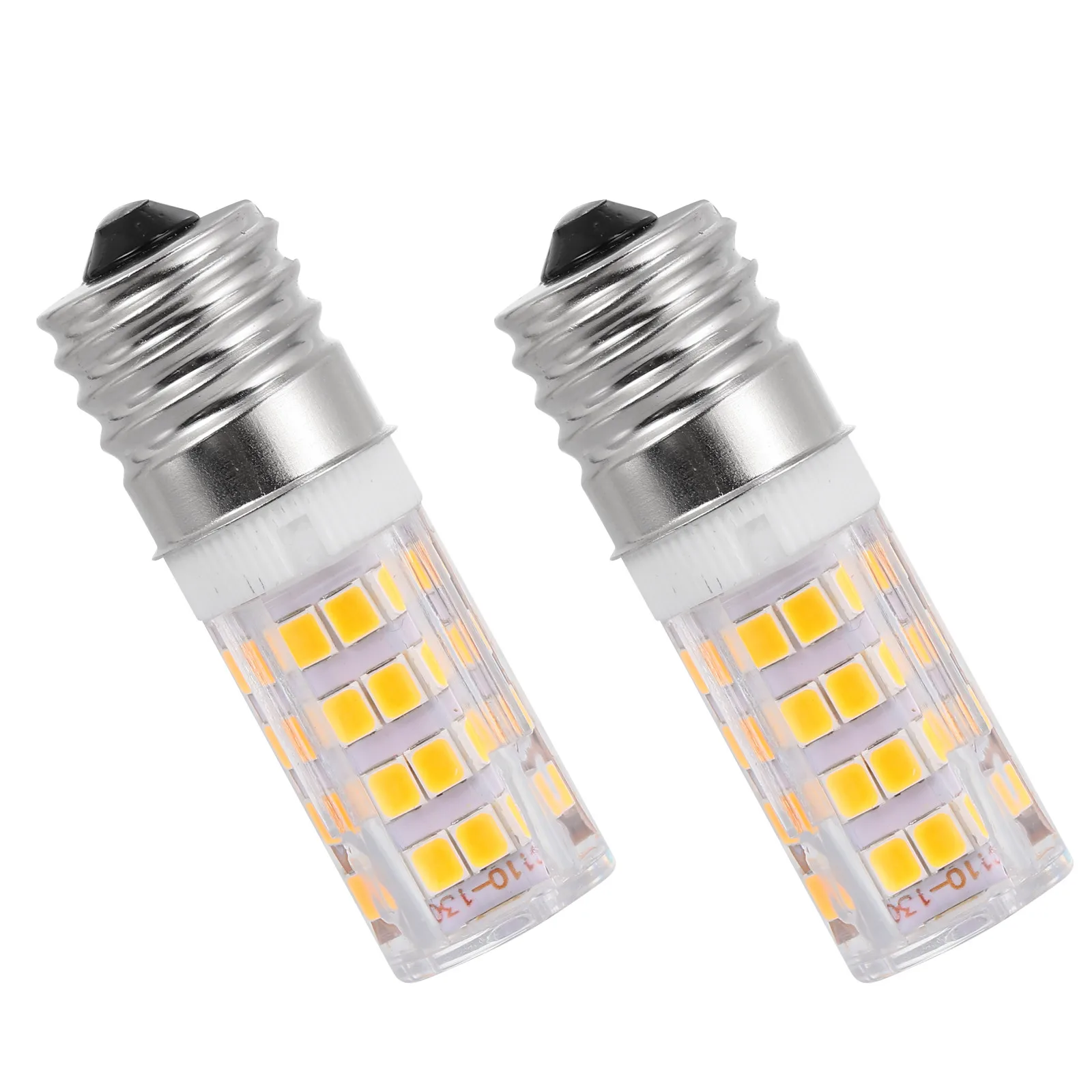 

2Pcs LED Bulb E17 Oven Light Heat Resistant Microwave Appliance Replacement Lamp Oven LED Lamp Appliance Light Bulb