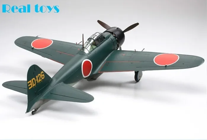 TAMIYA-modelos militares a escala 1/48, #61103, A6M5/5a, ZERO FIGHTER (ZEKE)