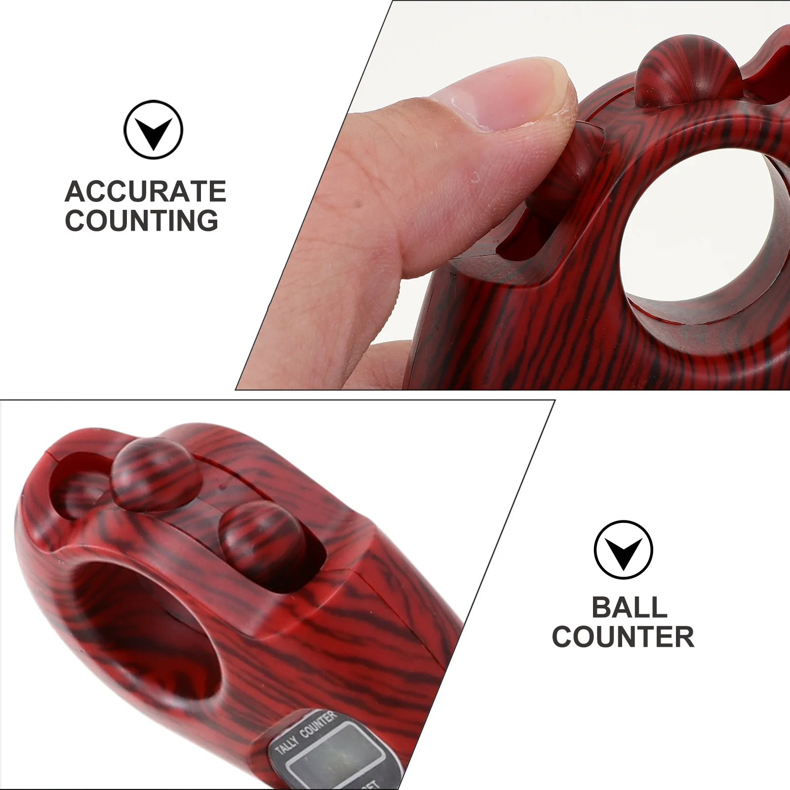 

Mini Buddha For Meditation Buddha Beads Counter Lightweight Portable Buddhist Beads Counter Team Counters Sports