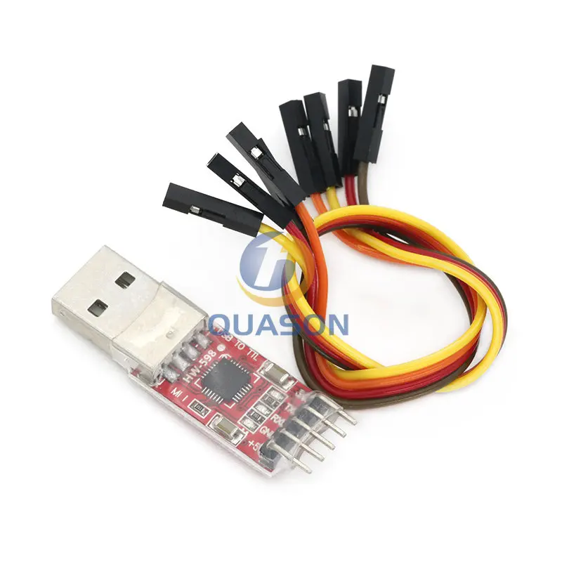 Módulo CP2102 USB a TTL serial UART STC, cable de descarga PL2303, supercepillo, actualización de línea, 1 unidad