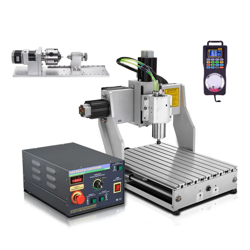 

Industrial 4030 CNC Router 800W 1.5KW 2.2KW 3Axis/4Axis CNC Engraving Machine Equipment Wood/Aluminum/Metal Milling Motor