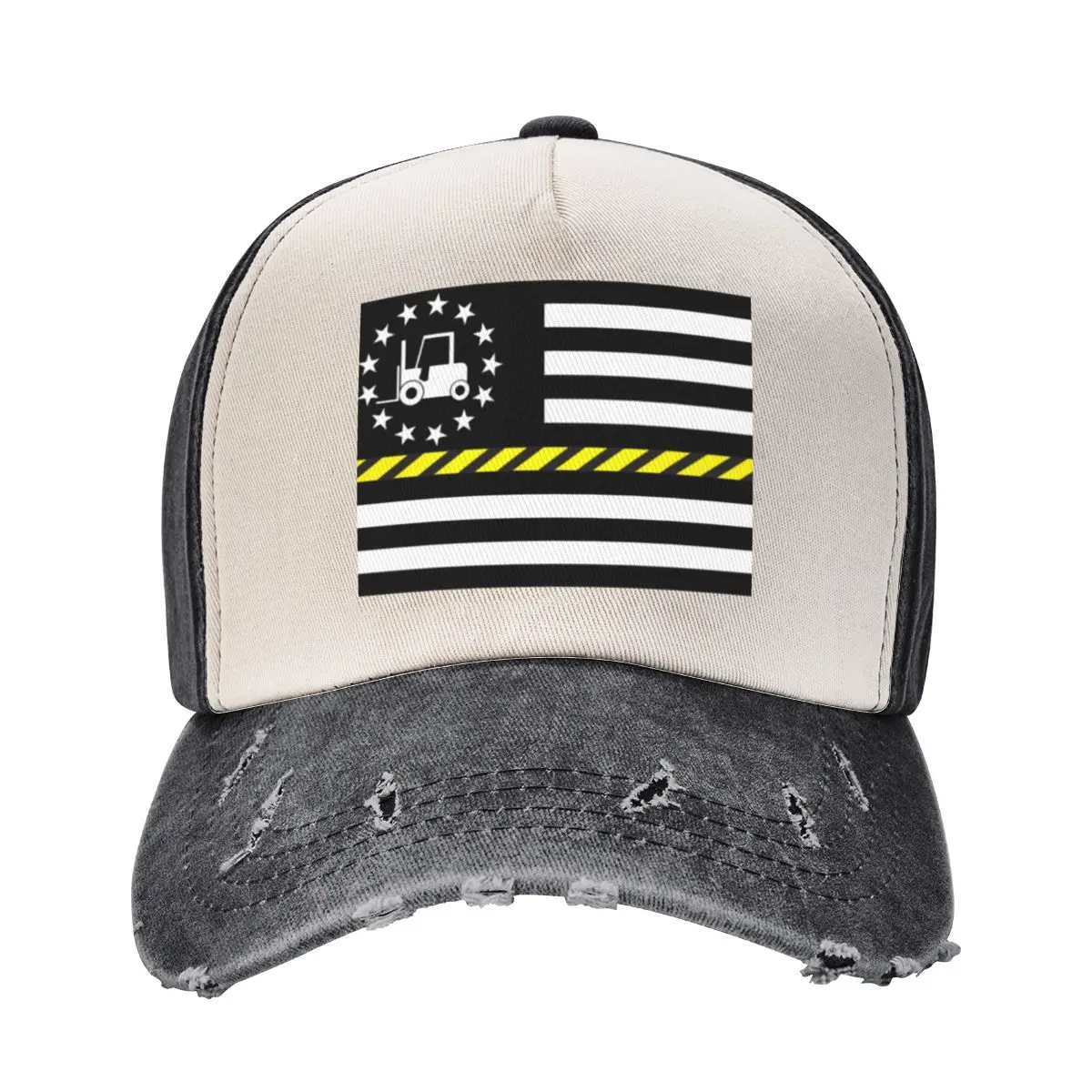 Thin Certified Forklift Operator Line Flag Baseball Cap Sports Cap Brand Man cap Horse Hat Women's Beach Outlet 2025 Men's