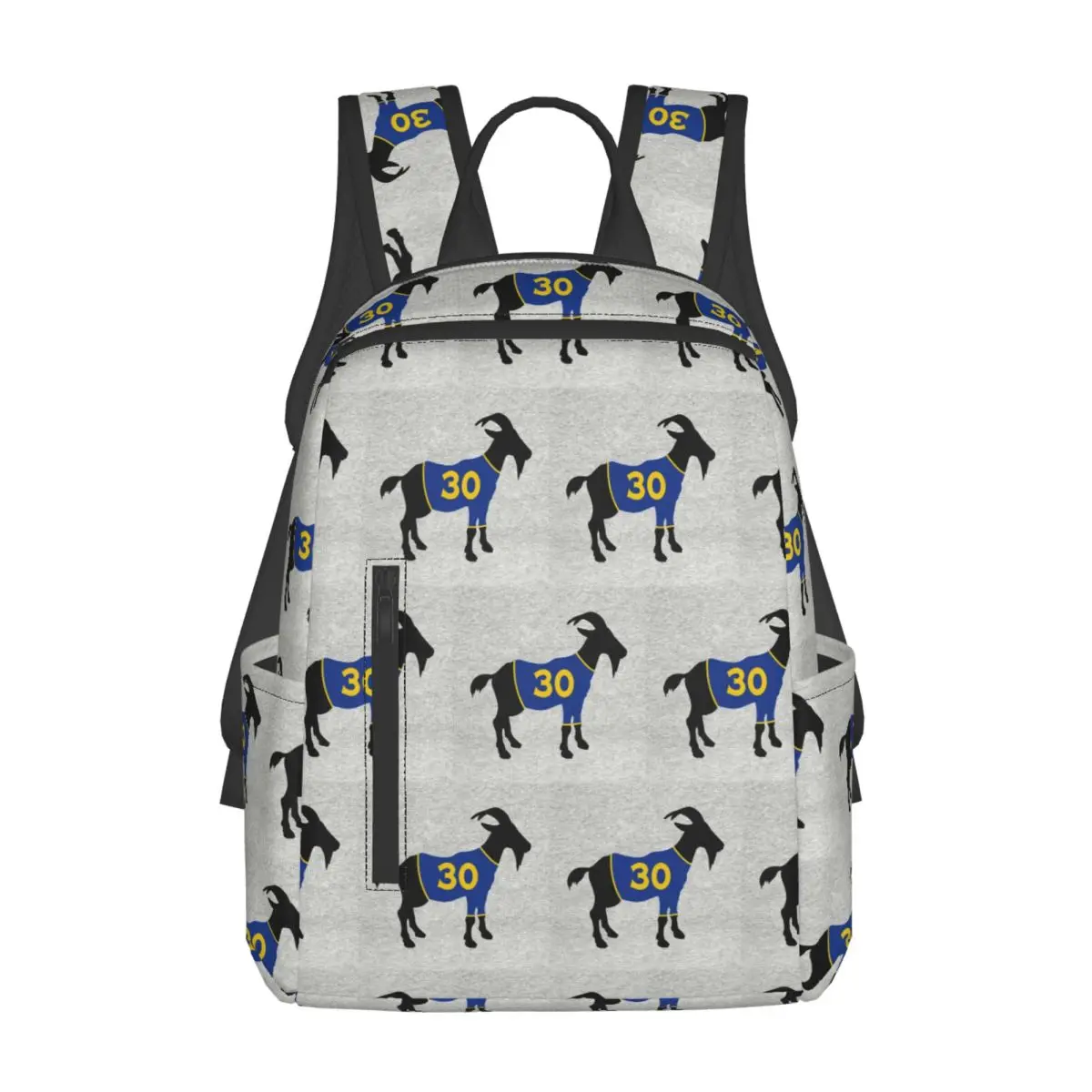 Steph Curry Goat Backpack Daypack Large Capacity Boys Girls BookBag School Bag Shoulder Bags for Men Women