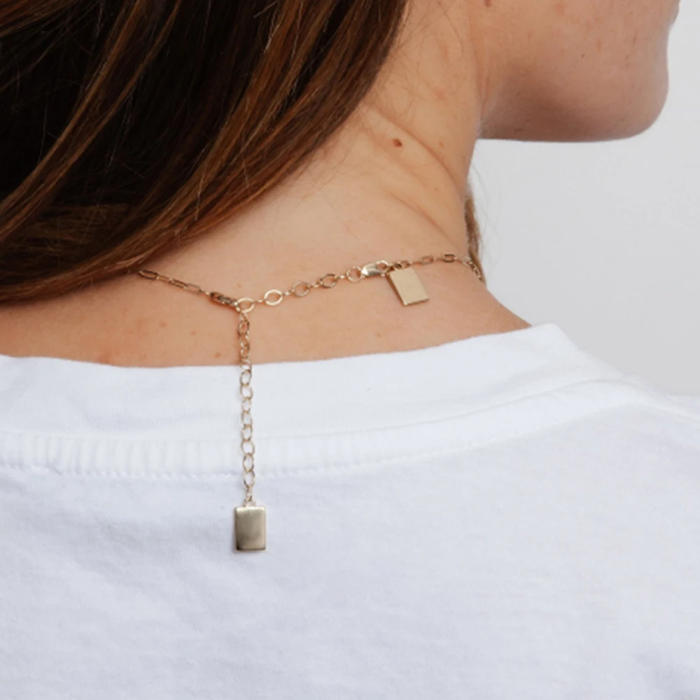 eManco 10PCS DIY Necklace Bracelet Stainless Steel Pendant Gold Silver 6 Sizes Available for Wholesale Selection