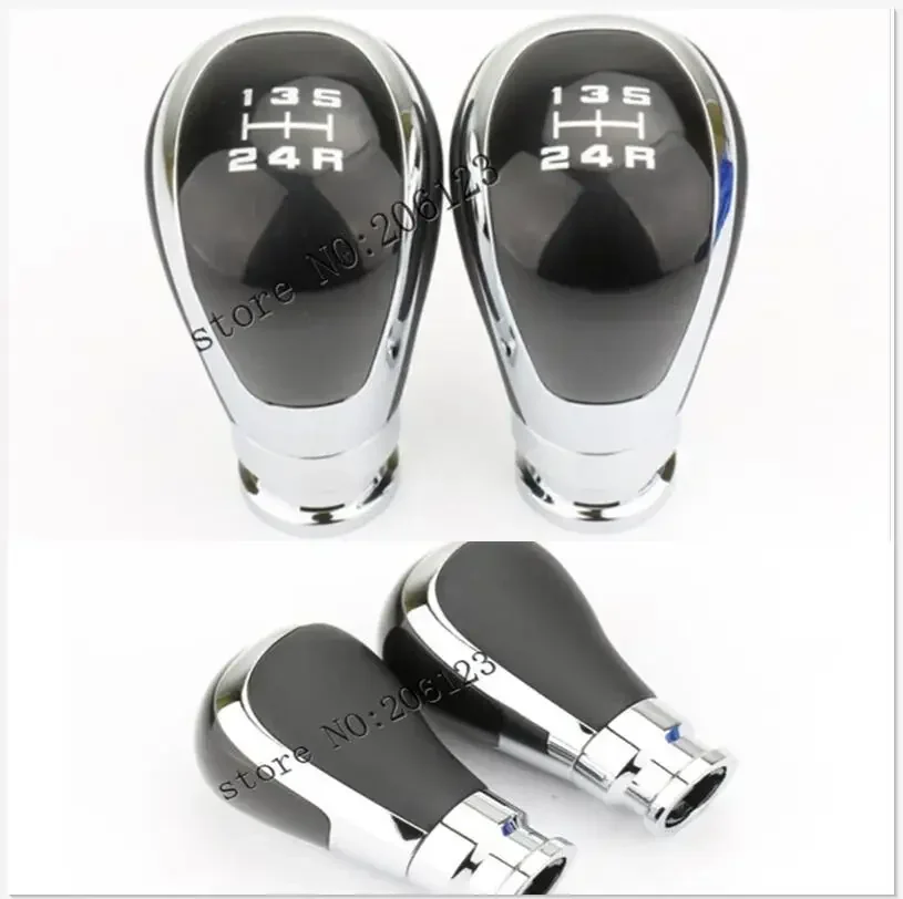 

New Electroplate Speed Manual Stick Gear Shift Knob Lever Shifter for nissan Bluebird X-Trail TIIDA Qashqa SYLPHY NISSAN