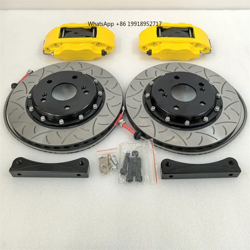 

Big 4 Piston Brake 7600 Caliper Brake Kit Customizable Color Style Logo for BMW 340i F30 F82 E46 E90