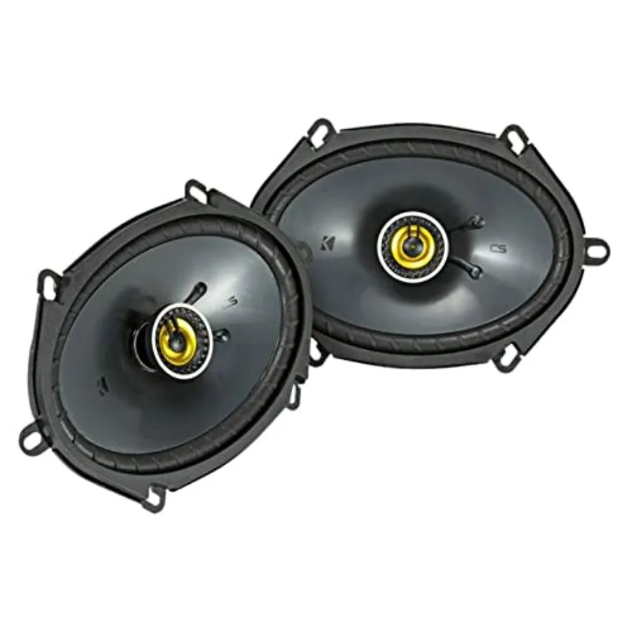 

Car audio coaxial speakers for vehicle installation polypropylene cone with rubber surround black color 225W peak power handlin