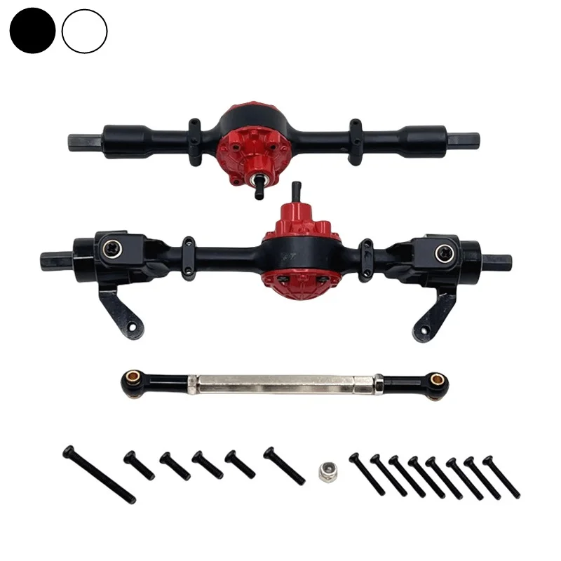 

WPL C34 C44 FJ45 Metal Front and Rear Axle Complete 1/16 RC Car Upgrade Parts Accessories
