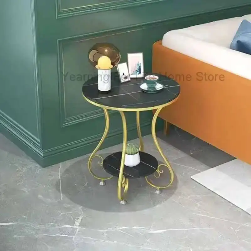 Standing Round Side Table Side Table Cute Simple Photo Album Decoration Coffee Table Mini Mesas Bajas Chinese Style Furniture