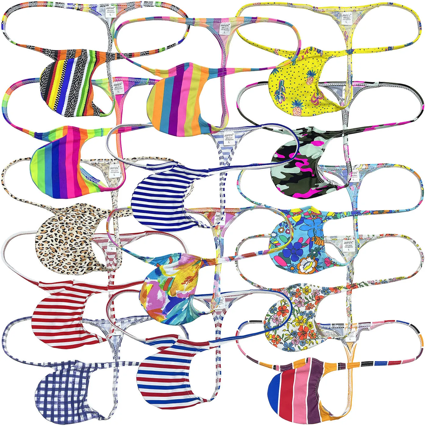 

Tower String Mens Underwear Thong Briefs Enhancing Pouch Unlined Male Bikini Breathable Tiny Slip Triangle Sexy Summer Beach