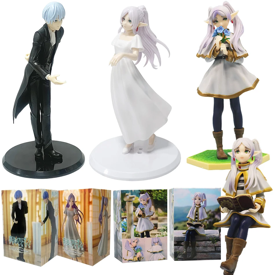 Auf Lager Frieren: Beyond Journey's End Anime Luminasta Frieren Himmel Action Figur Spielzeug PVC Modell Sammler Geburtstag Geschenk