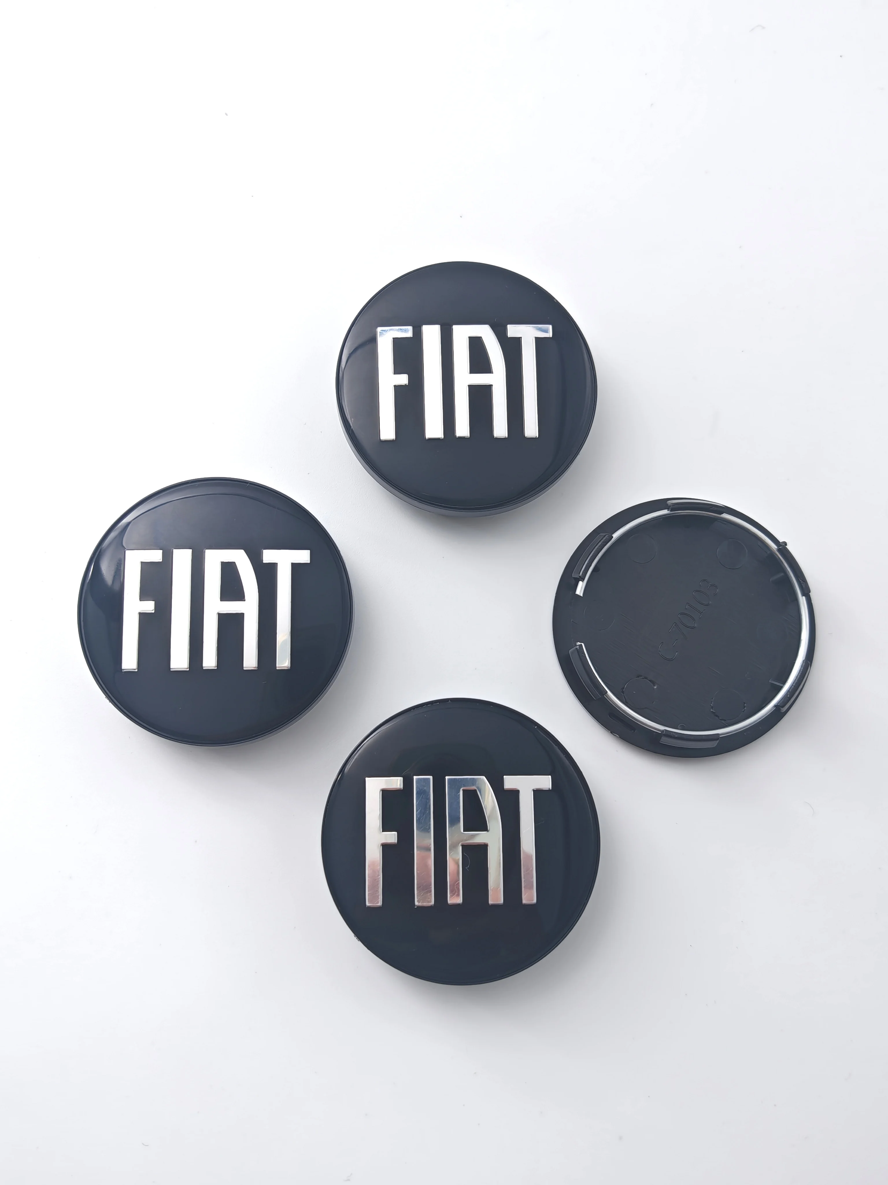 40 шт., 5 см, 50 мм, для FIAT 50th Kith синий белый колпак E46 E90 E30 F10 F30 X5 X3 E39 F25 E60 E91 E87 автомобильные аксессуары