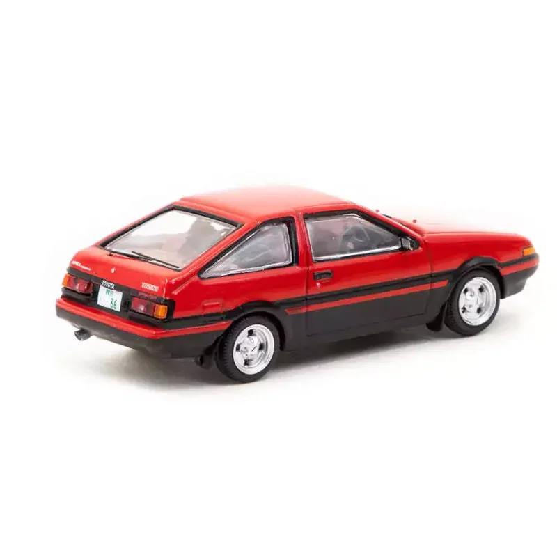 SPRINTER TRUENO AE86 RED/BLACK 1:64 SCALE BY TARMAC WORKS Car Collection Limited Edition Hobby Toys