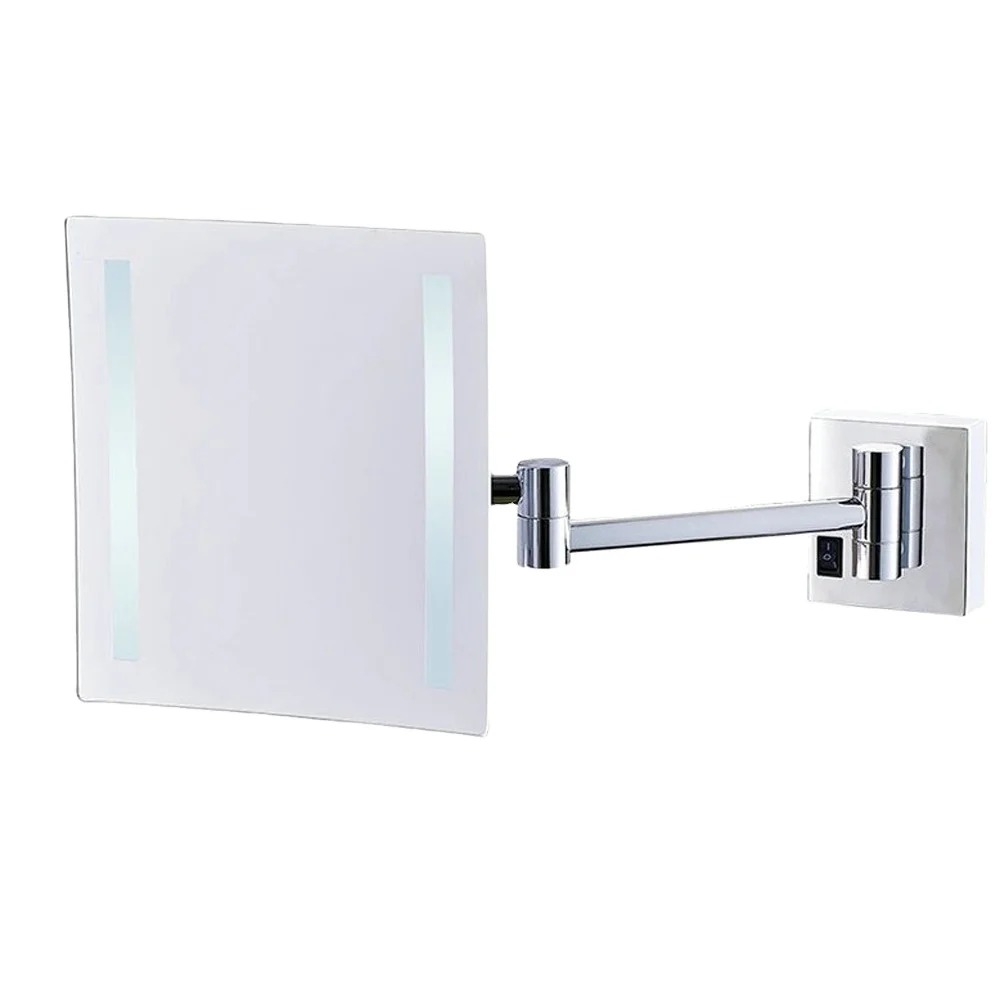 

BM1906F Wall Mounted Bathroom Vanity Square Illuminated Mirror With LED Lighting
