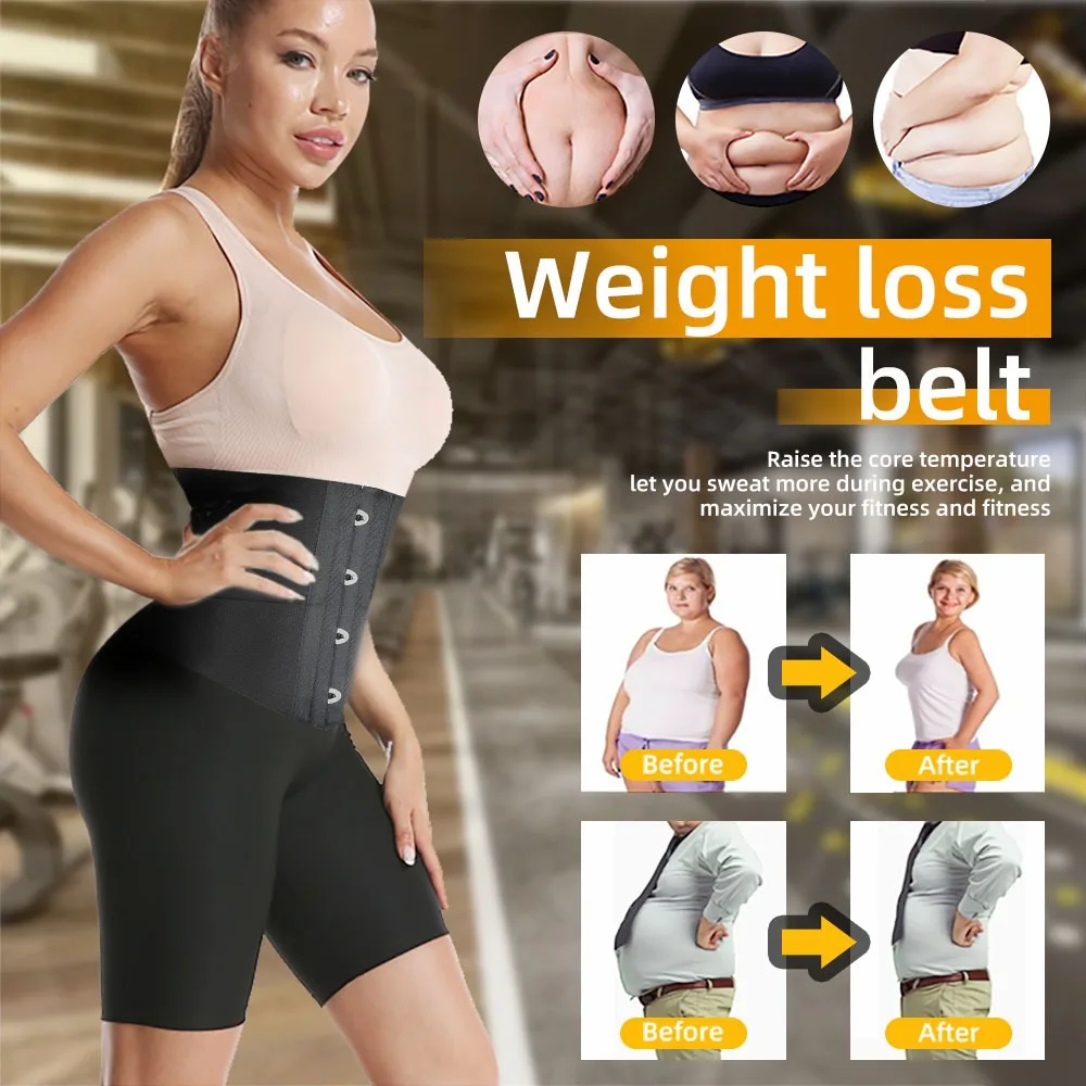 Dimmkof Multifunctional Waist Belt Women\'s Waistline Reduce Back Supporting Corset Weight Loss Workout Fitness Belt Body Shaper