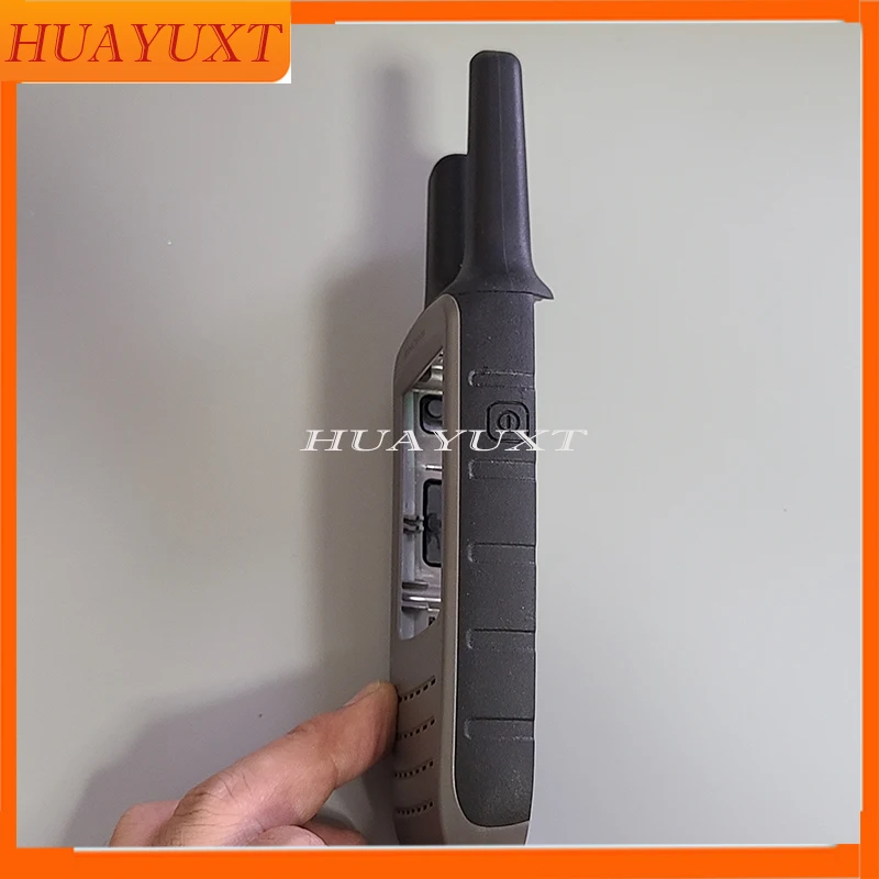 Original Front Cover for Garmin Rino 655T Front case With buttons and middle frame Repair replacement