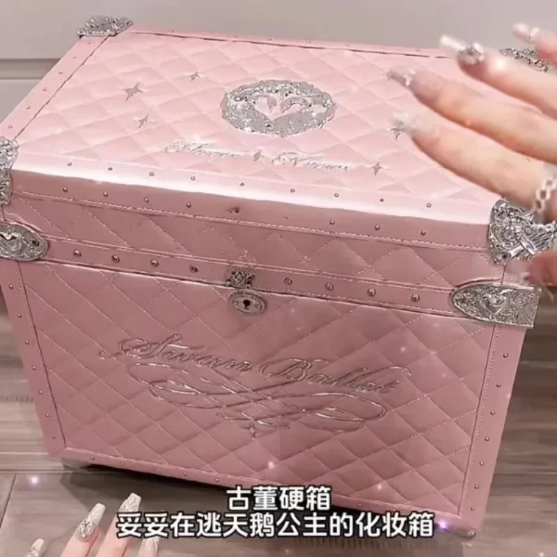 Flower Know Swan Ballet Series Pillow Bag Barrettes Perfume Hand Mirror Storage Box Comb Storage Box