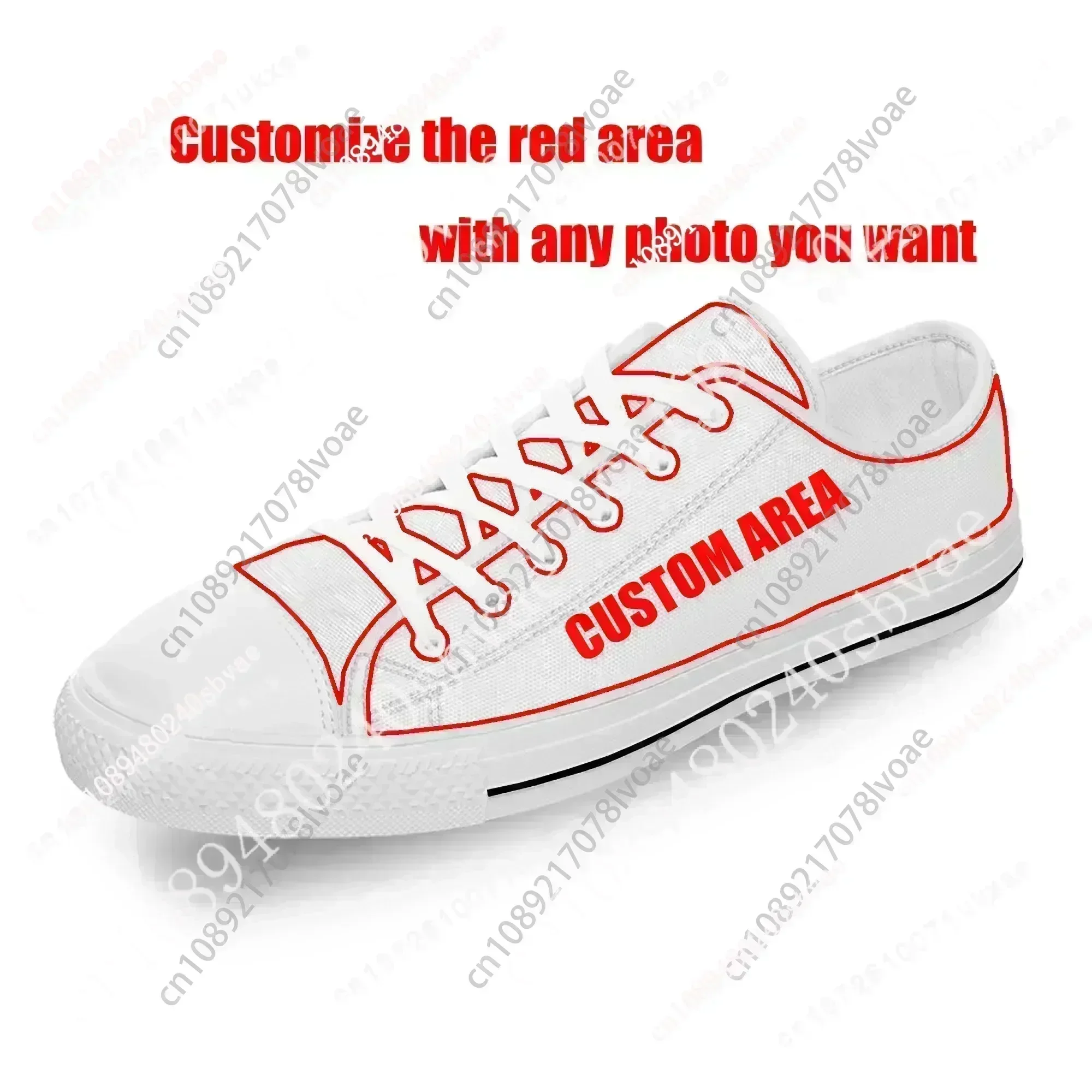 Единая Лига ВТБ VTB United League Sneakers Low Top Shoes Men Women Teenager Canvas Sneaker Custom Made Shoes