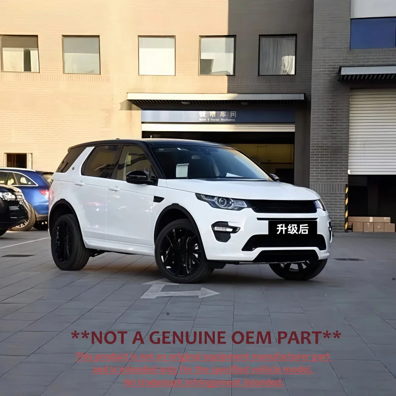 For Land Discovery Sport 2015‑2019 Black Pack Body Kit Front Grille Body Trim Exterior Modification Accessories