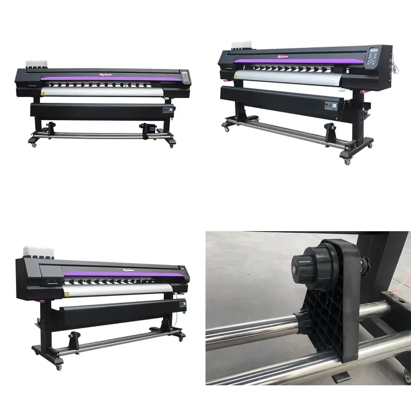 Canvas My Color Vinyl Flex Banner Plotter 1.3/1.6/1.8/1.9m Eco Solvent Printer XP600 Eco Solvent Printer