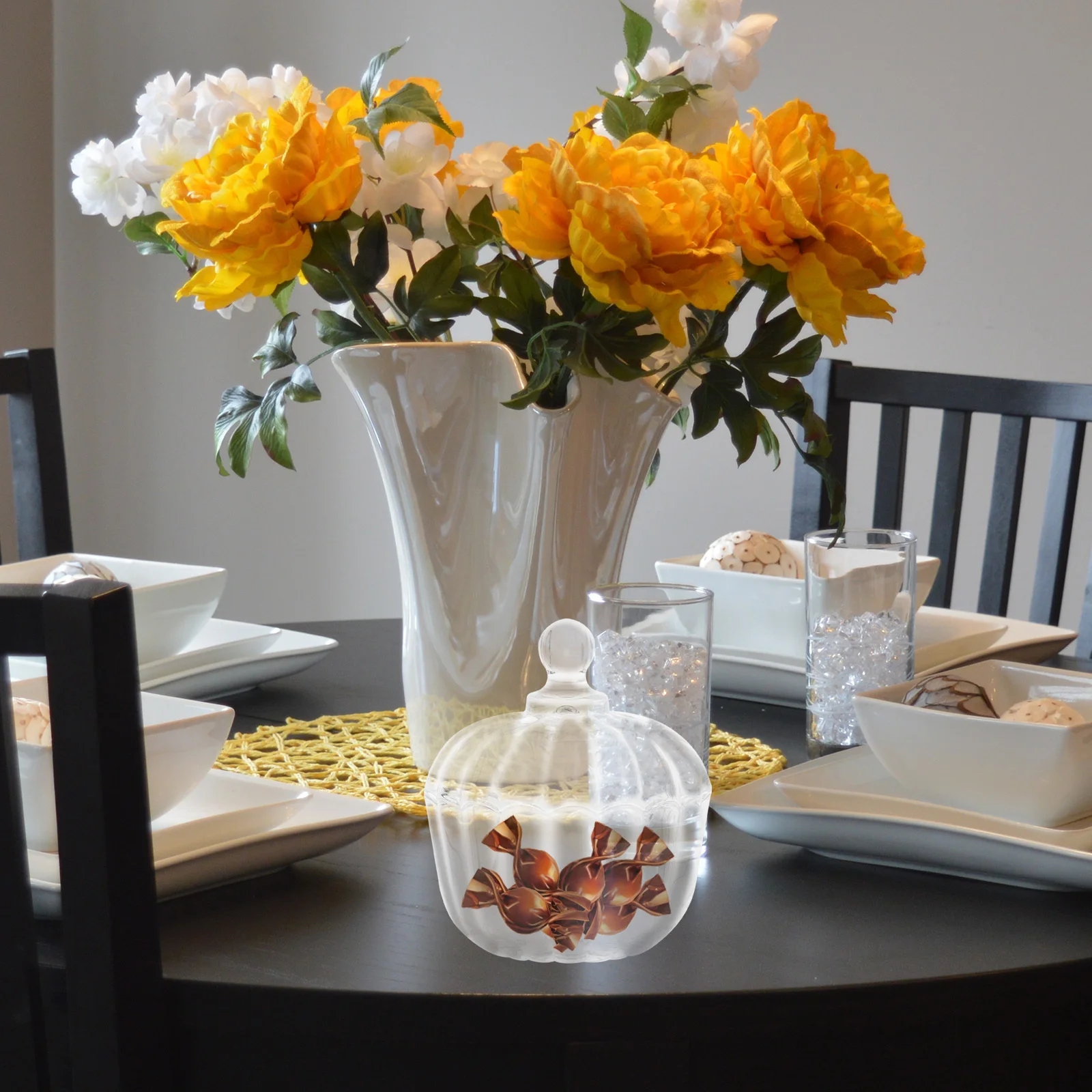 

Clear Treats Box Decorative Candy Packing Holder Party Favor Box Unique Shape Suitable for Wedding Birthday Shower