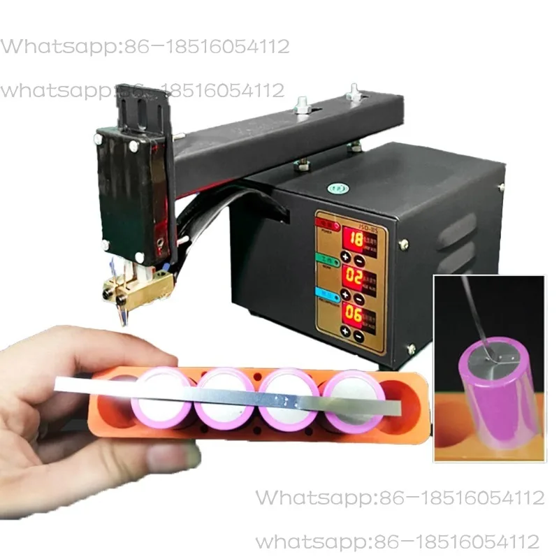AC 220V/110V Lithium Battery Spot Welding Machine Small Household Handheld 18650 Power Battery Pack Spot Welding Machine