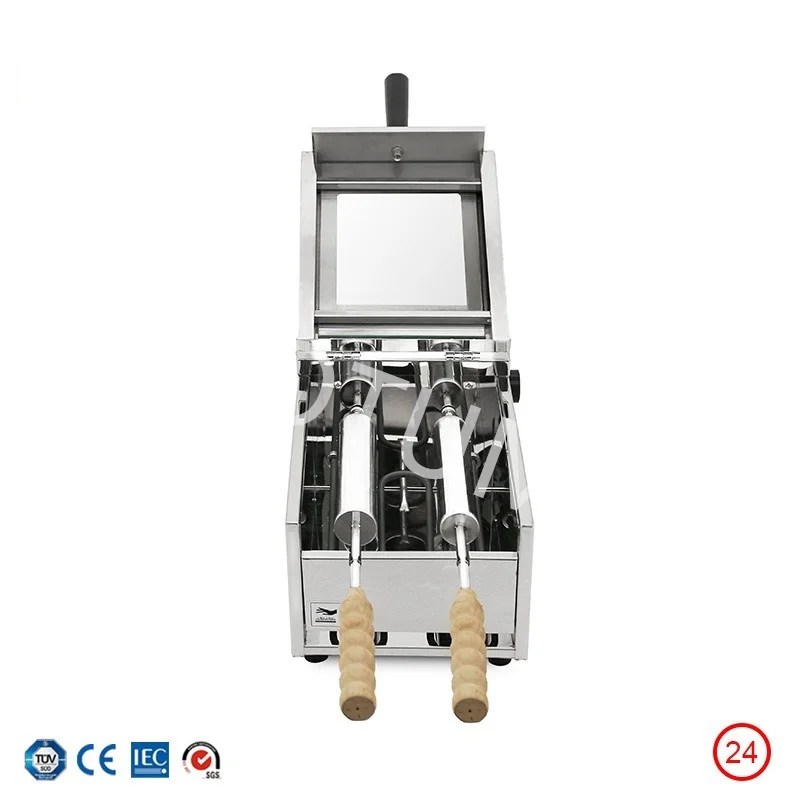 Chimney Roll Bread Ring Machine, Crispy Skin Tube, Commercial Electric Heating Baking Equipment, Household Use